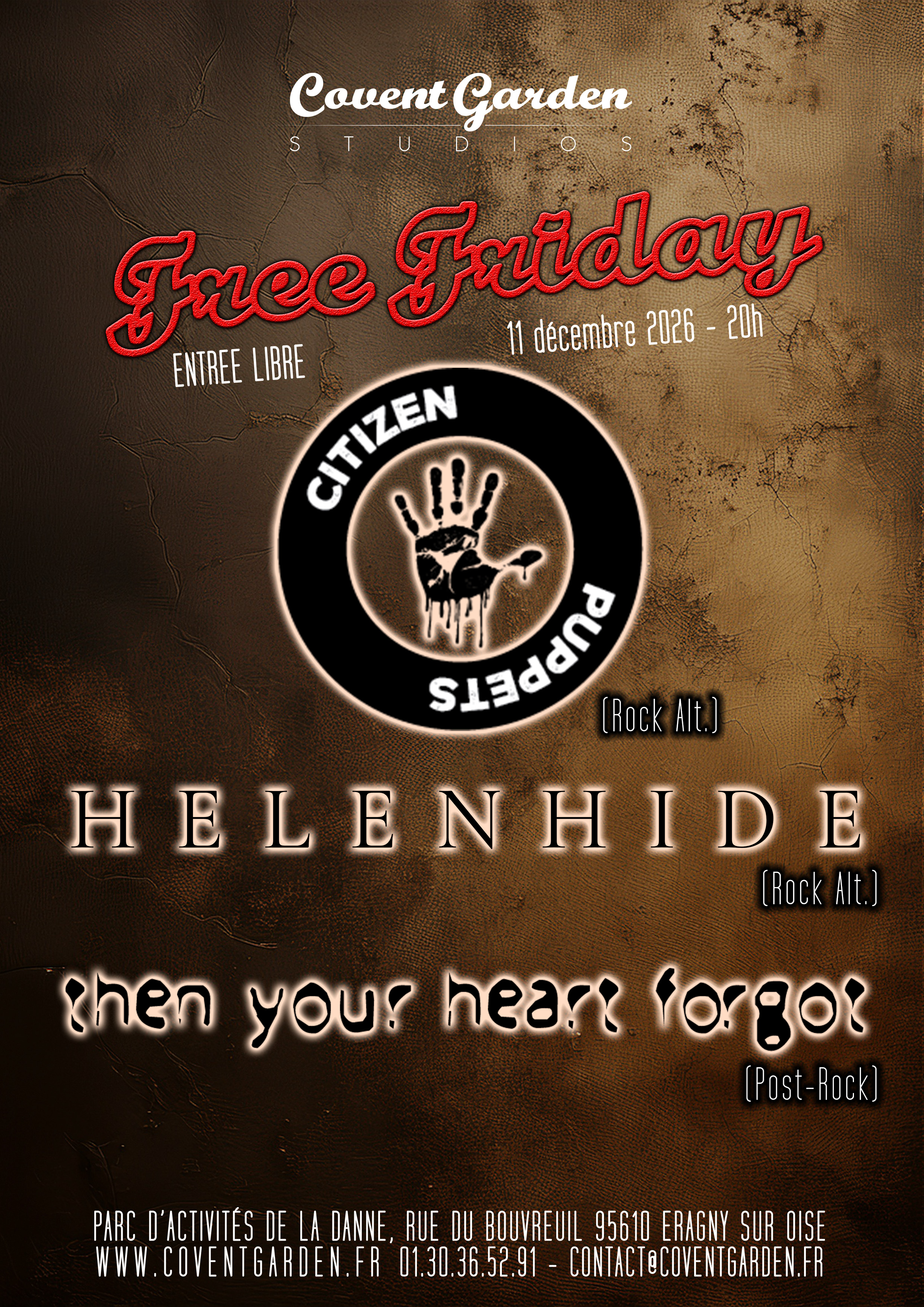 Free Friday - Helenhide - Citizen Puppets - Then Your Heart Forgot