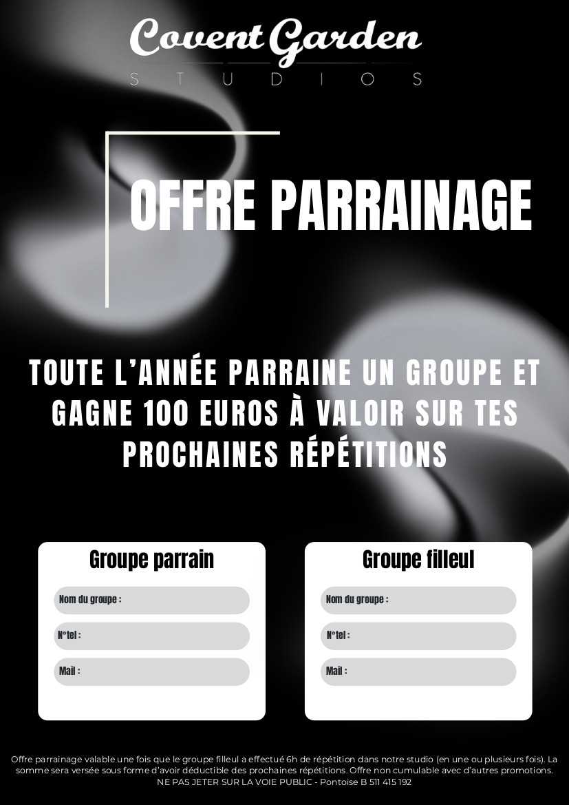 Offre Parrainage